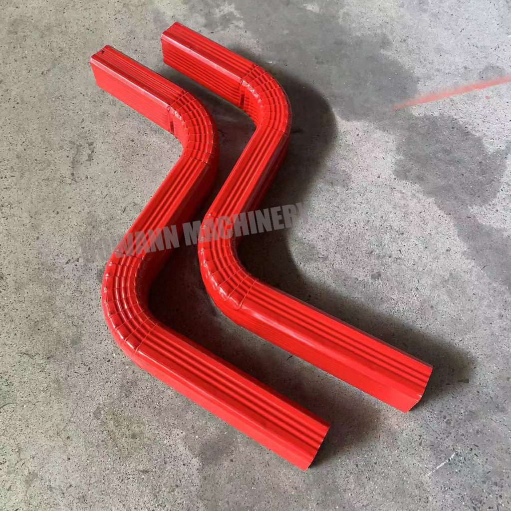 Construction rain water gutter square tube steel making machine – Roll