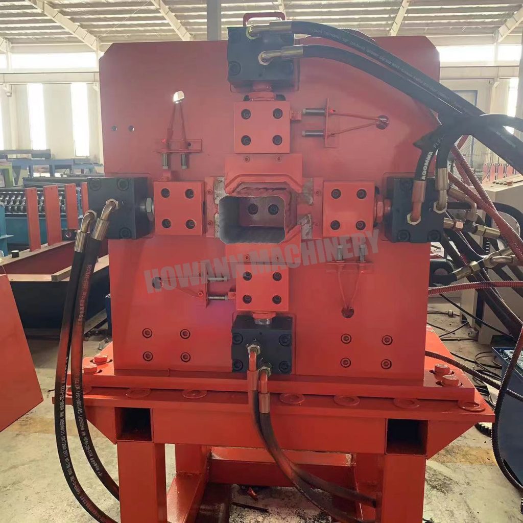 Galvanized Metal Steel Downspout Elbow Machine Portable Rain Gutter Machine Square Downspout